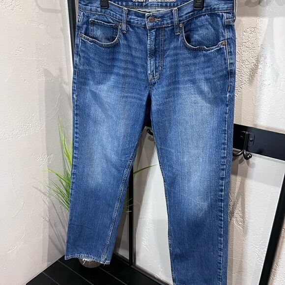 Old Navy regular standard medium wash jeans size 34/30 - Picture 4 of 12